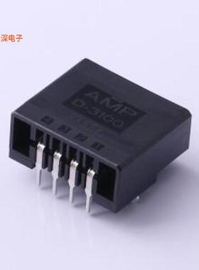1-178294-2 |原装弯插,P=3.81mm线对板针座