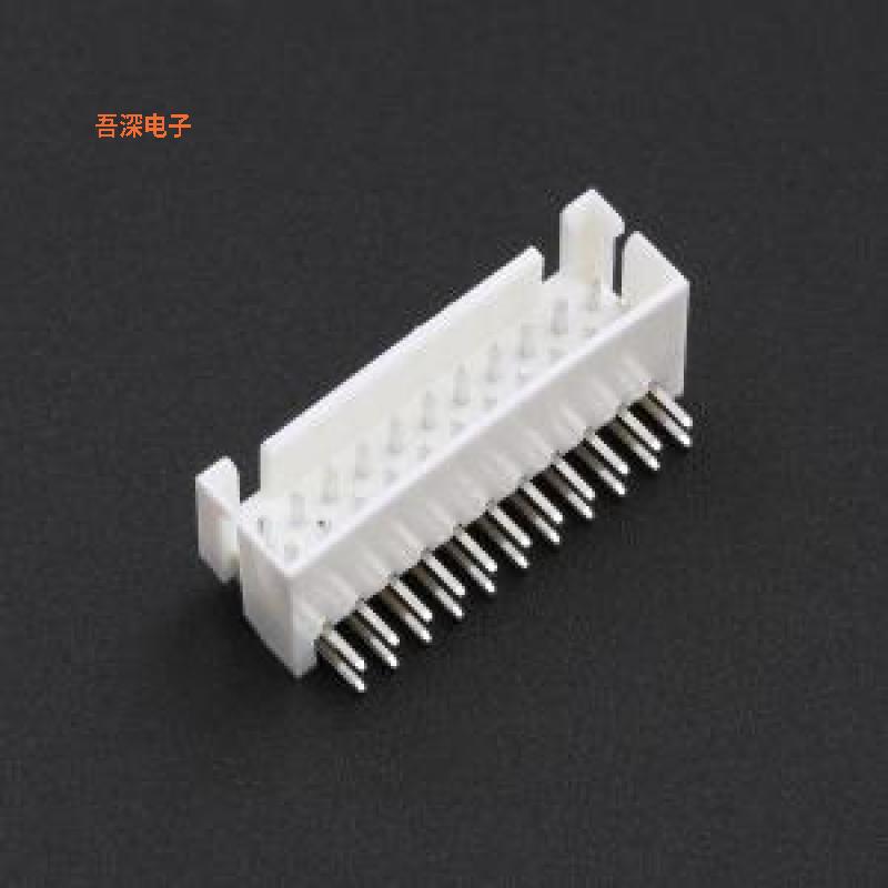 XD-XHD-2*11AW |配套 XD-XHD-2*11Y线对板针座插件,P=2.54mm