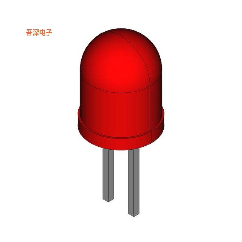 MV9100 |红色 RED CLR SPR BRIGHT 10MM T/H