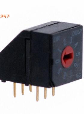 CRD10RM0AB |BCDSWITCH ROTARY DIP BCD 0.4VA 20V