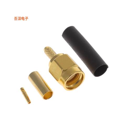 CONREVSMA007-G |RP-SMACONN RPSMA PLUG STR 50OHM SOLDER
