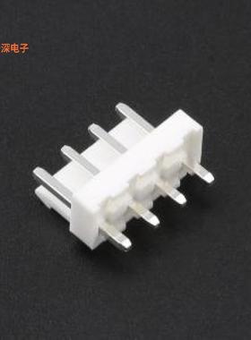 HC-VH-4A-TW |线对板针座针座VH3.96-4A 直针白色 插件铜