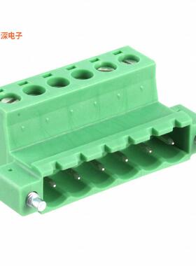 1825352 |插头，公引脚TERM BLOCK PLUG 6POS 5.08MM