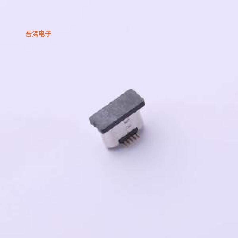 USB-111LT-B-SU B型直口带帽子 |B型直口 4.4*6.9*1.8