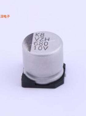 VZH681M1ATR-1010 |原装SMD,D10xL10mm贴片型铝电解