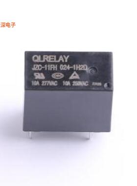 JZC-11FH 024-1H2D |功率继电器10A常开型、小体积、高耐压