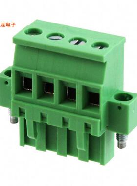 TS04715C0000G |插头，母插口TERM BLOCK PLUG 4POS 5MM