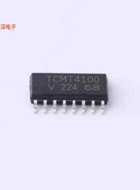 TCMT4100 |原装SOP-16-4.4mmOPTOISO 3.75KV 4CH TRANS 16-SOP