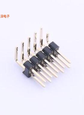 DZ254W-22-10-69 |排针排针2x5P 间距:2.54mm 方针 弯插