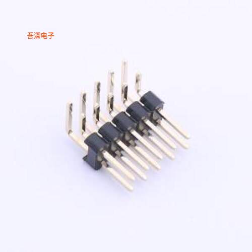 DZ254W-22-10-69 |排针排针2x5P 间距:2.54mm 方针 弯插