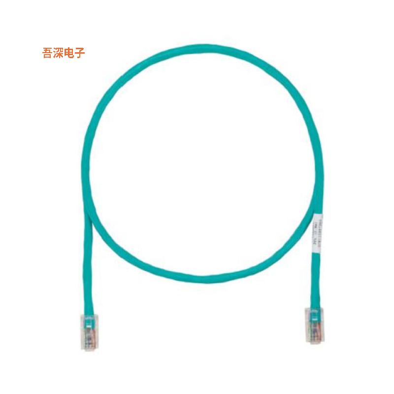 UTPSP1GRY |圆形线缆COPPER PATCH CORD, CAT 6, GREEN