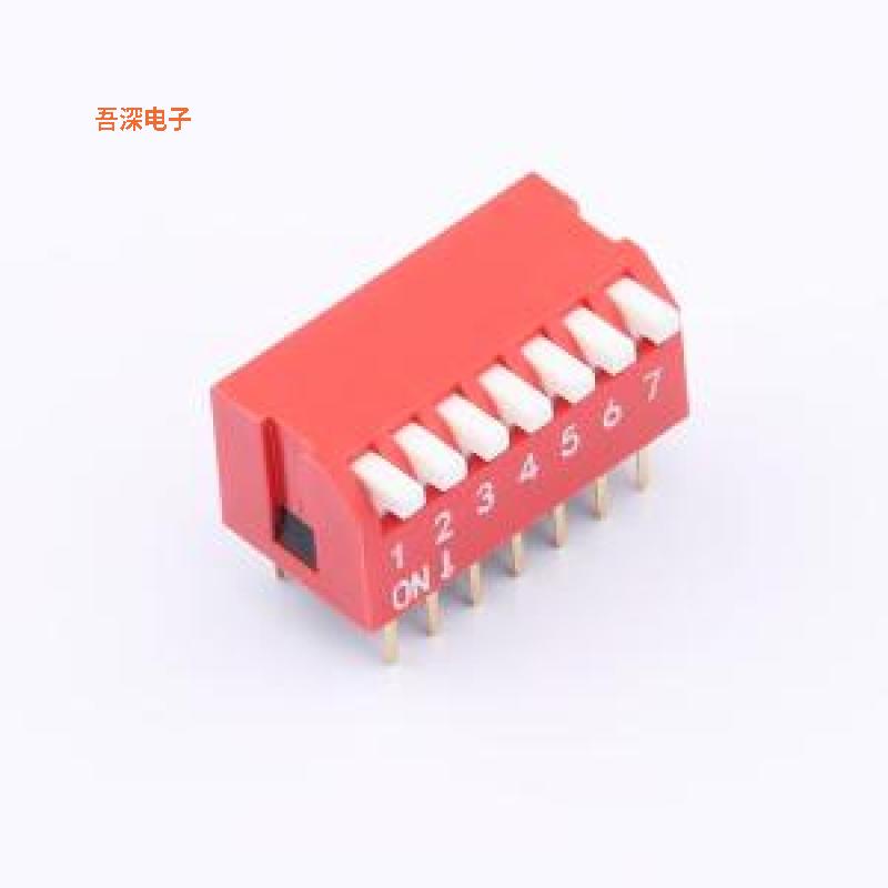 DP-7P-RD |原装插件拨码开关