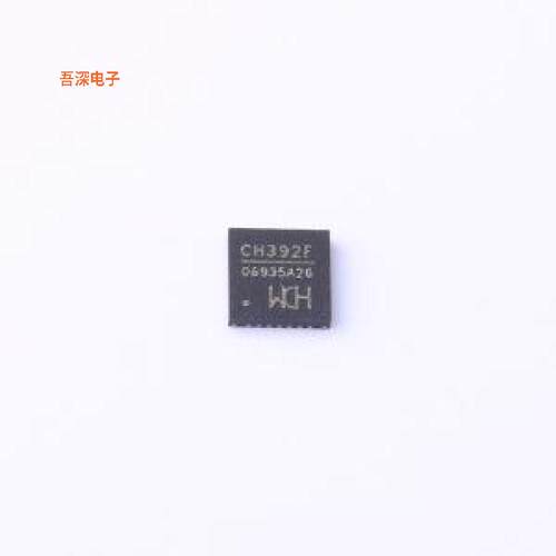CH392F |原装QFN-28-EP(4x4)以太网收发