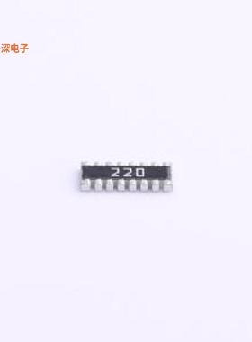 YC248-JR-0722RL |原装0402x8RES ARRAY 8 RES 22 OHM 1606