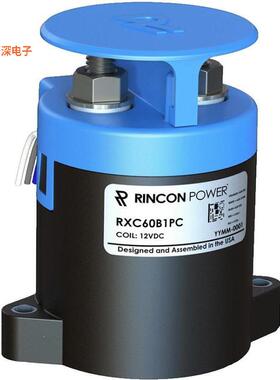 RXC60B1PC|底座安装600A DC Contactor, 1000V, botto