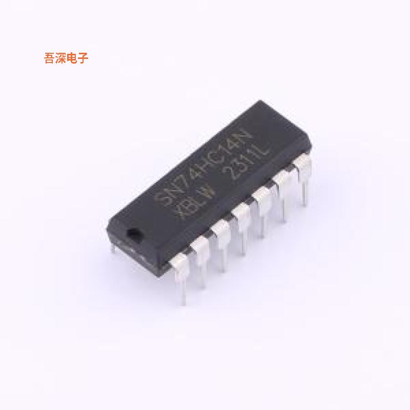 SN74HC14N(XBLW) |静态电流Iq(Typ)2uA反相器DIP-14