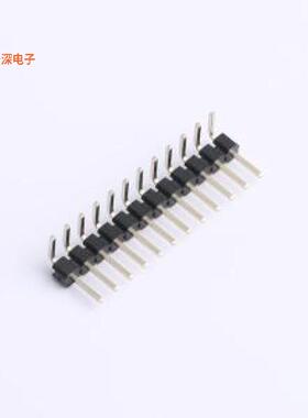 DS1025-02-1x12P8BR1-B |全金B级，黑胶排针弯插,P=2mm