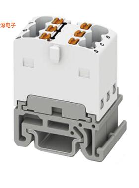 3002936 |中等TERM BLK 6POS WHITE