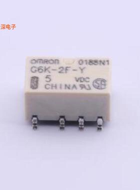 G6K-2F-Y DC5 BY OMZ/C |原装SMD,6.5x10mm信号继电器