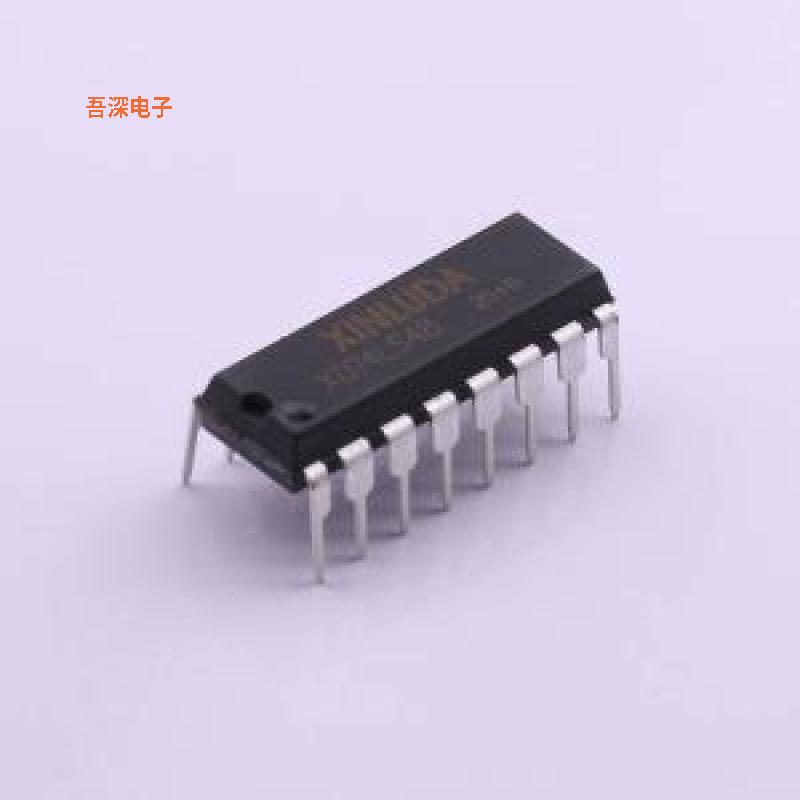 XD74LS48 |解码器/驱动器单 4 -to- 7数码管驱动DIP-16