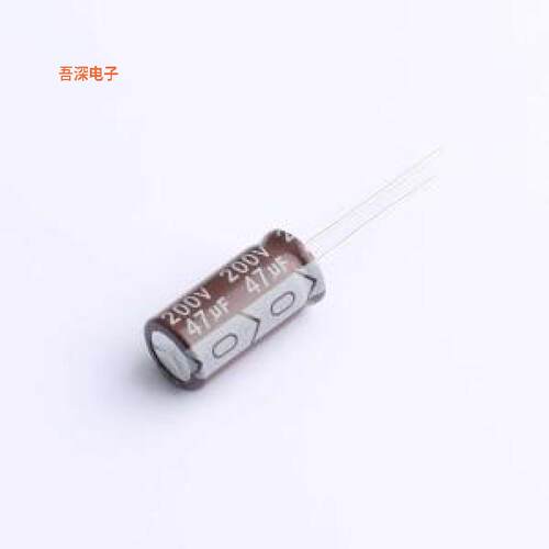 DHG200M476H200S1AA |原装插件,D10xL20mm直插铝电解电容