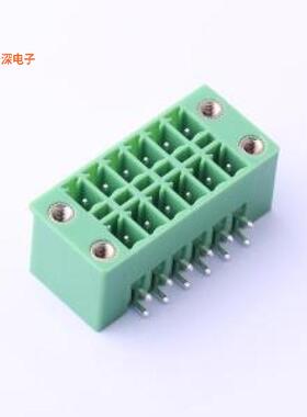 KF2EDGKRM-3.81-2*6P |原装弯插,P=3.81mm插拔式接线端子