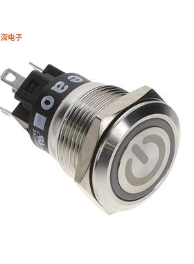 82-5151.2124.B002 |前面板安装SWITCH PB SPDT 3A 240V