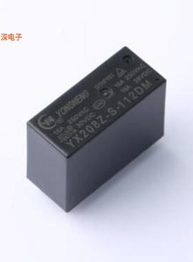 YX208Z-S-112DM |功率继电器电流16A,12VDC,1组常开，0.54W
