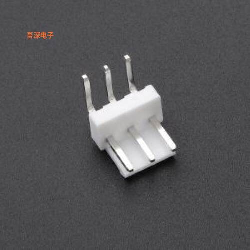 SH-VH3.96-3P-GW |VH3.96-3P高弯线对板针座弯插,P=3.96mm