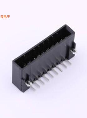 HC-3810-9AW-05|公母：公型插针线对板针座弯插,P=3.81m