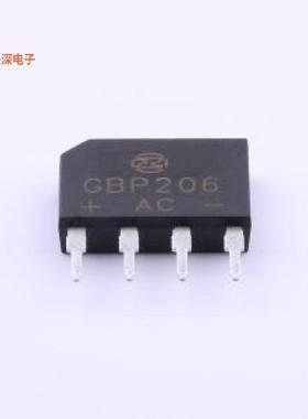 GBP206(60MIL) |普通一般通用插件整流器整流桥GBP