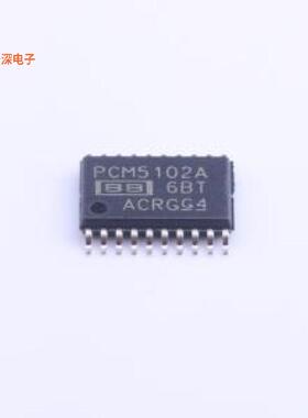 PCM5102APWR |原装TSSOP-20IC DAC 16/24/32BIT 384K 20TSSO