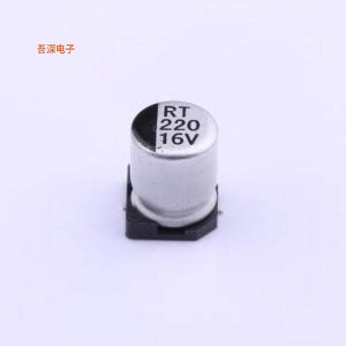 RT1C221M0607 |原装SMD,D6.3xL7.7mm型铝电解电容