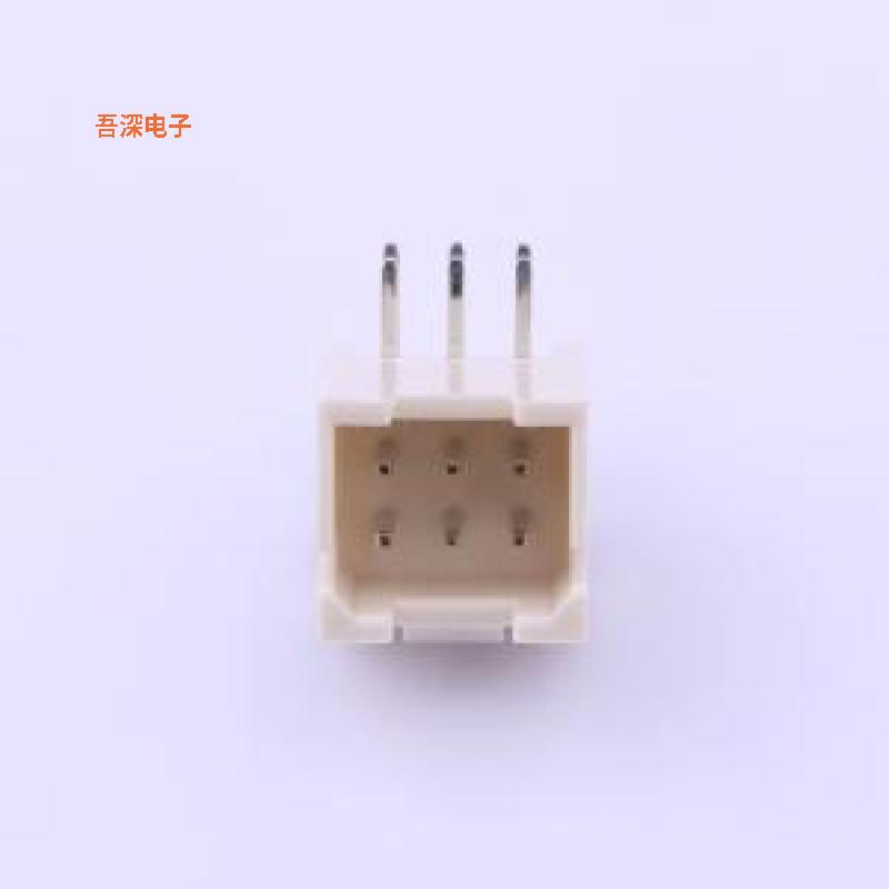 A2008WR-2X3P |原装弯插,P=2mm线对板针座