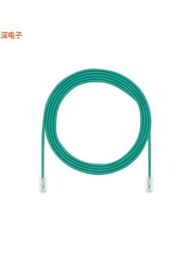 UTP28CH9MGR |圆形线缆CABLE MOD 8P8C PLUG-PLUG 29.53'