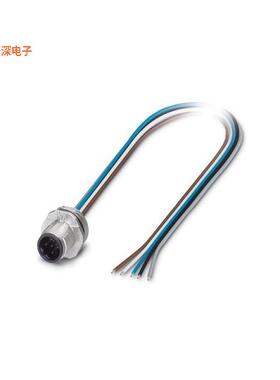 1520013|插座CIRC CBL 5POS RCPT TO WIRE 1.64
