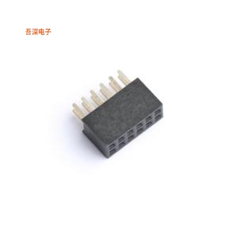 HB-FH6-12726PB2GOT |原装插件,P=1.27mm排母