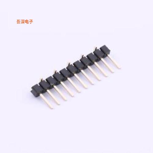 DZ254S-11-11-48 |排针排针2.54mm 1x11P 立贴 方针