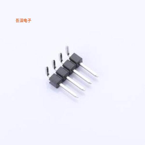 XY-PZ254R-11-04P |排针1x4P 间距:2.54mm 方针 弯插