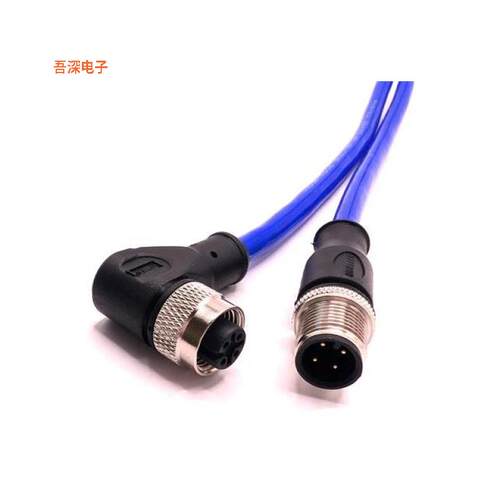 C4AD81M005 |原装全新M12,CORD SET, 4 COND, M/ST, FM/R