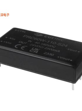 PRC60W-110-S5 |隔离模块DC-DC, ISOLATED, 60 W, 40 ~ 160