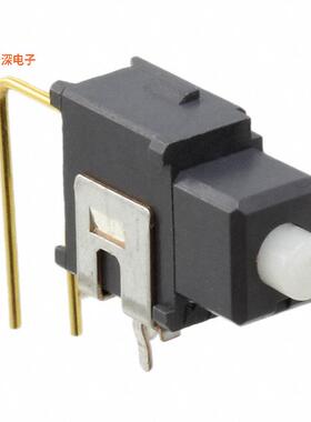 AB11CV |通孔，直角，垂直SWITCH PUSH SPST-NO 0.4VA 28V
