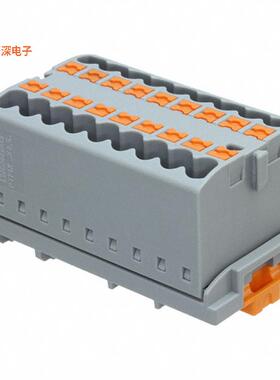 3273044 |中等TERM BLK 18POS GRAY