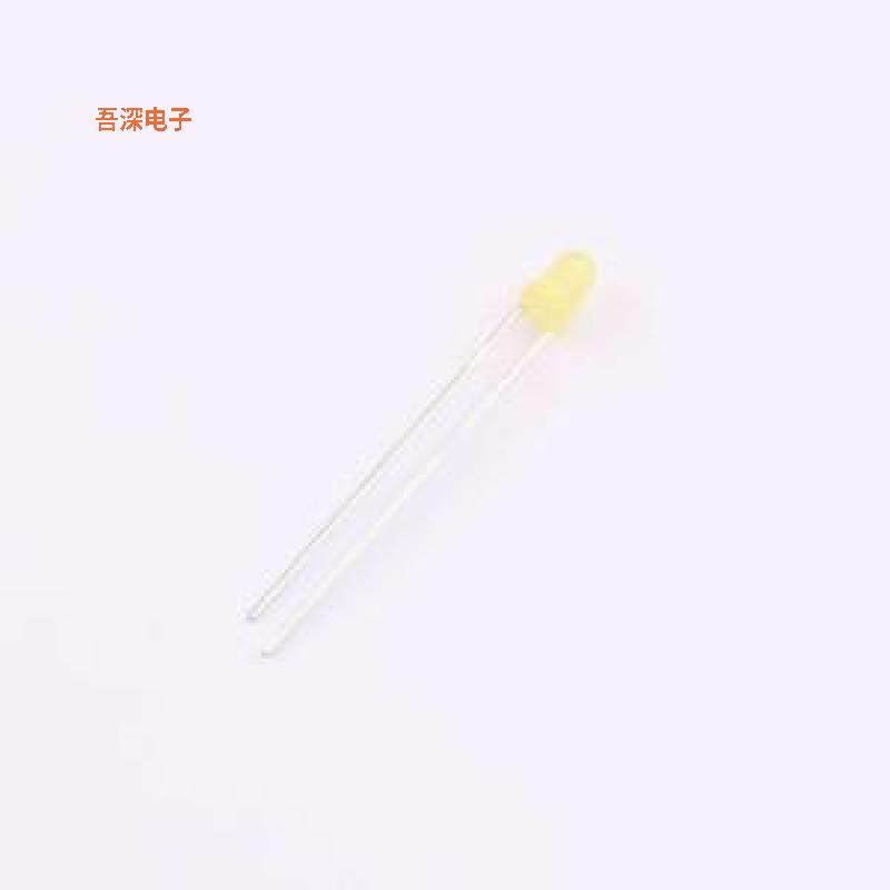 HV-59Y2004D-L52-U1780 |黄光发光二极管/插件,D=3mm