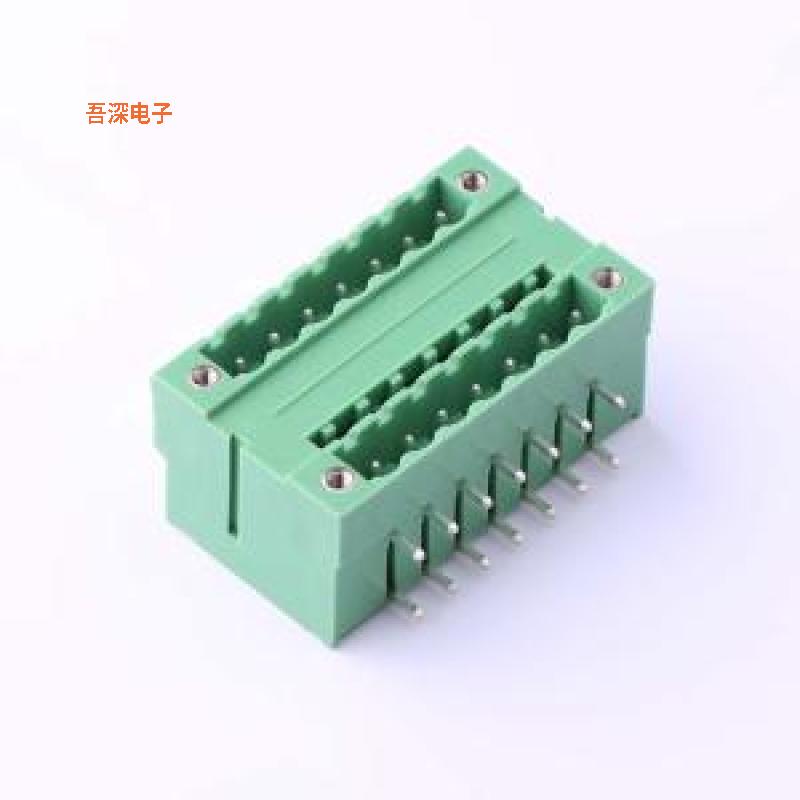 KF2EDGRHM-5.08-2*7P |原装弯插,P=5.08mm插拔式接线
