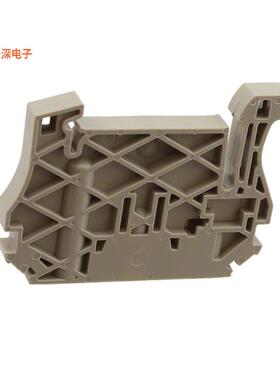 9540000000 |端架，导轨型CONN TERM BLK END BRKT RAIL BGE