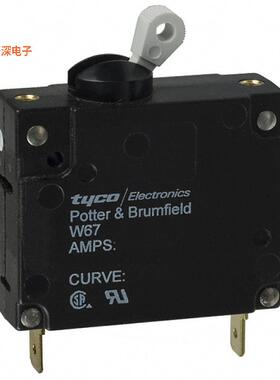W67-X2Q734-5|面板安装CIR BRKR MAGHYDR 5A 277VAC 65VD