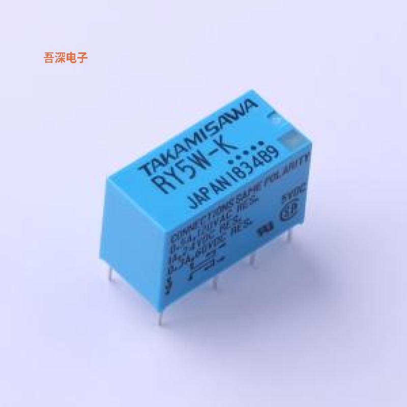 RY5W-K |原装DIP,9.8x20.2mm信号继电器