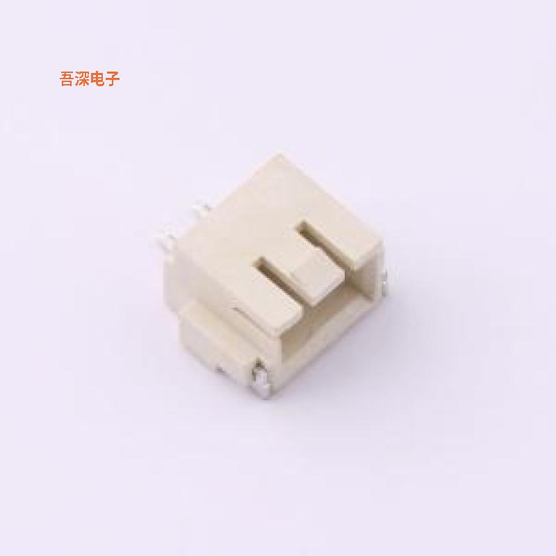 D254E1W1-2W2P43 |线对板针座HA2.54 1x2P 卧贴