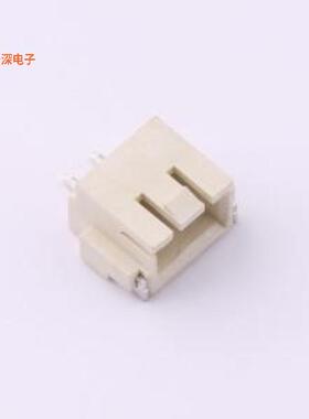 D254E1W1-2W2P43 |线对板针座HA2.54 1x2P 卧贴